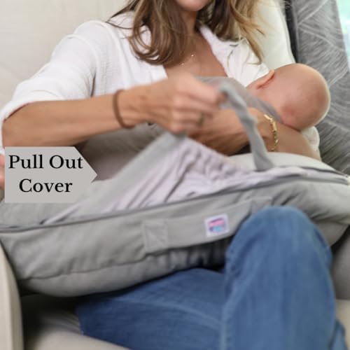 Twin-Z One Z Pillow with Nursing Cover Travel Bag