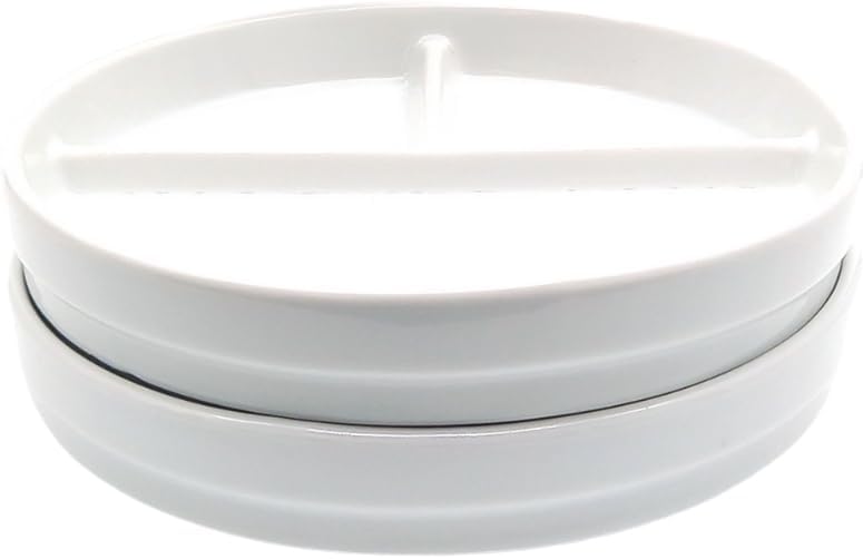 Elk and Friends Porcelain Divided Plates 2 Pack