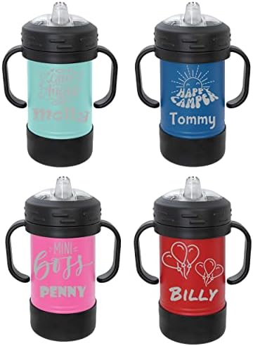 OEZZO 10oz Insulated Sippy Cup for Kids