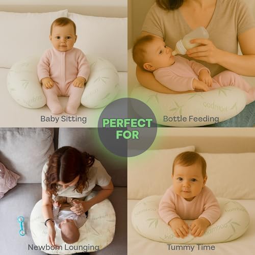 Sacred Thread Nursing Pillow - Memory Foam Bamboo Cover