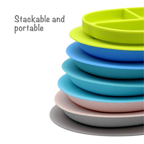 Kcuina Suction Plate for Baby Toddler