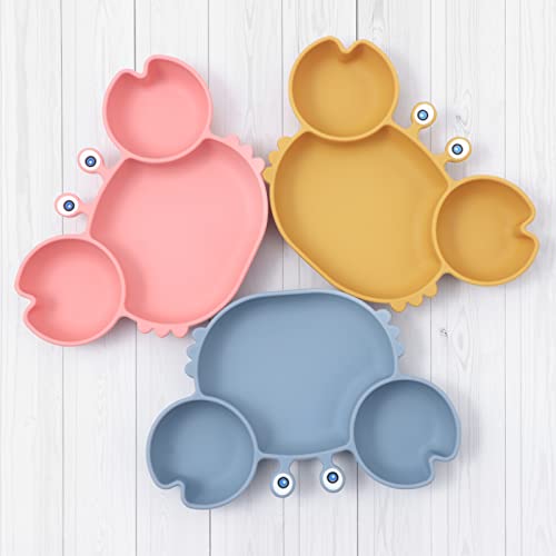 ROCCED Suction Plates for Baby Toddler Set