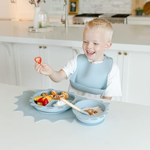 Little LoveBug Toddler Feeding Set with Dinosaur Plate