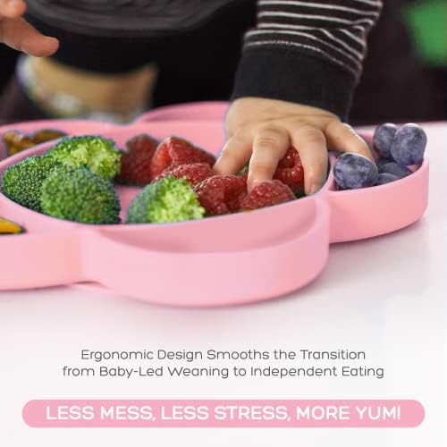 Grabease Baby Feeding Set 4 Piece Suction Plates