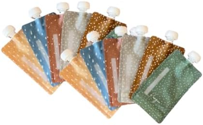 KANGOO Reusable Food Pouches 5oz 12 Pack