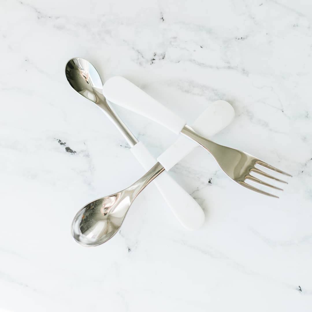 Avanchy Baby Spoons and Forks Set for 4 Months 1