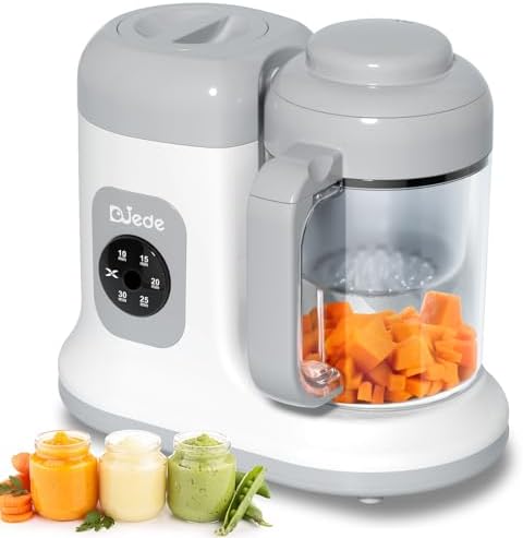 Duede Baby Food Maker One Button Control Steamer Puree Blender