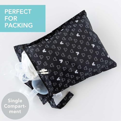 Bumkins Disney Waterproof Wet Bag with Mickey Mouse Icon