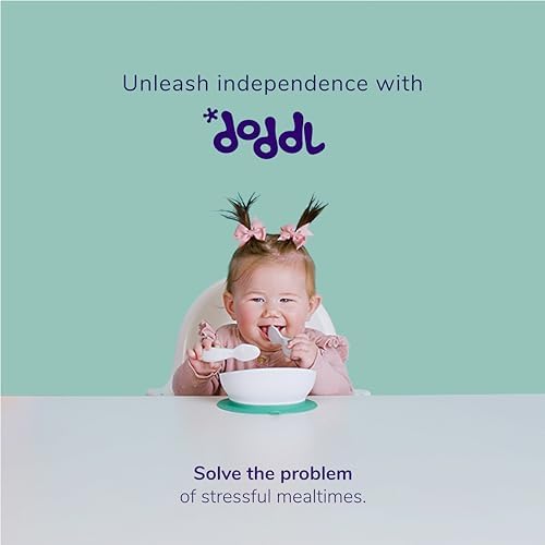Doddl Toddler Suction Bowl for Self Feeding 1-3 Years