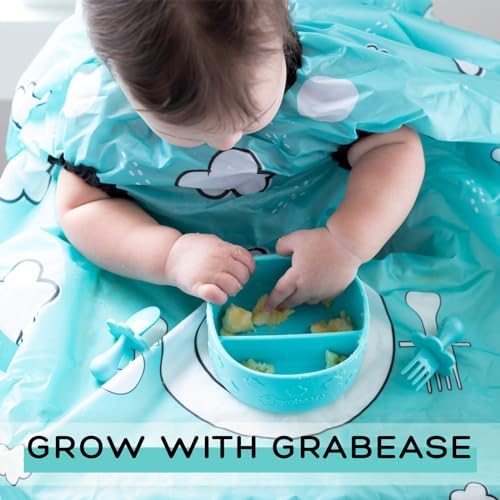 Grabease Suction Silicone Bowls for Toddler Feeding