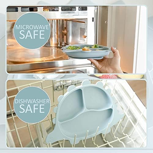 Little LoveBug Toddler Feeding Set with Dinosaur Plate
