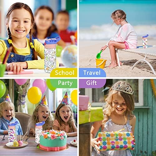 XccMe Kids Sublimation Tumbler 12oz with Handle 1