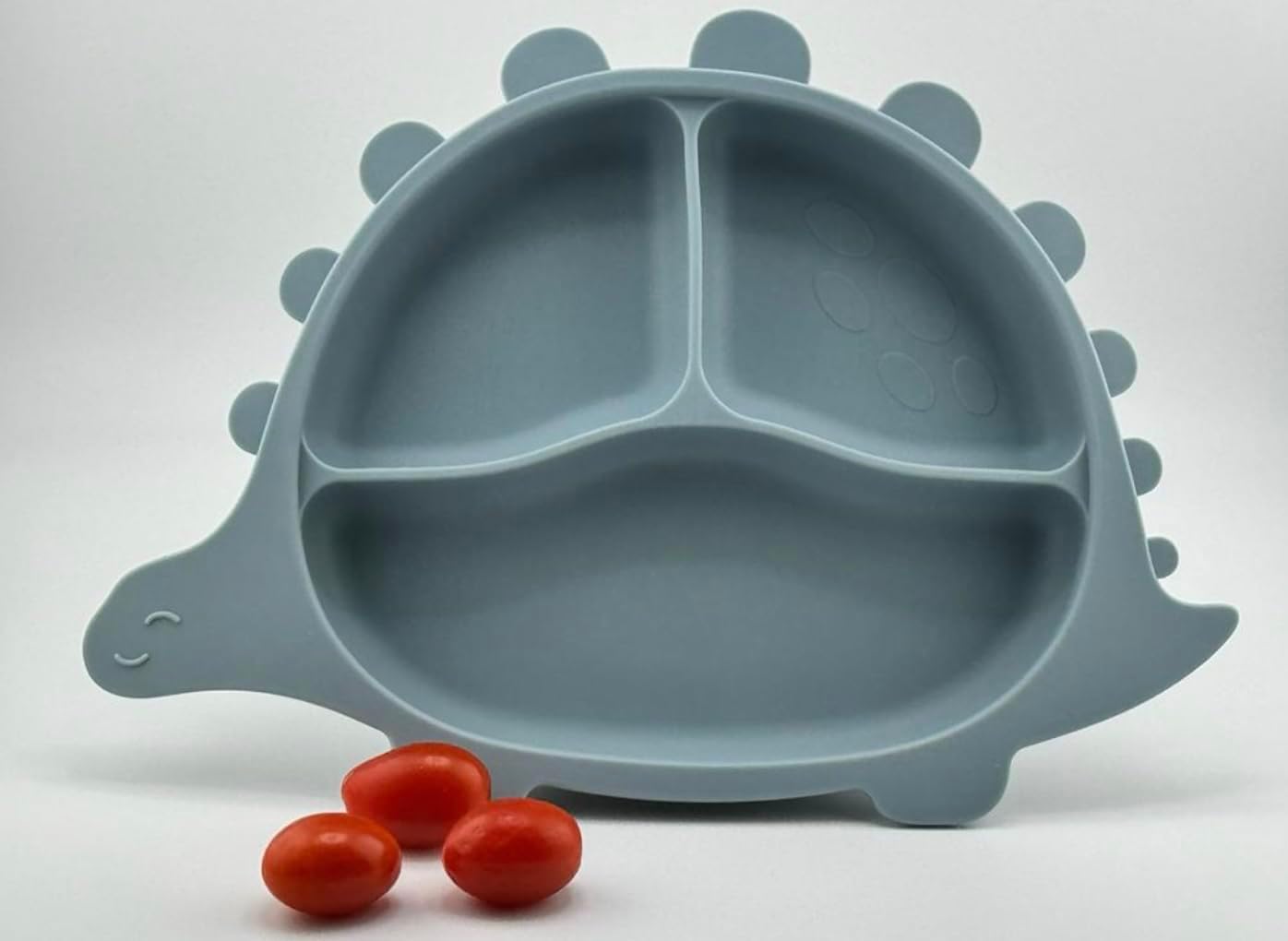 Dinosaur Feeding Silicone Baby Plate - No BPA