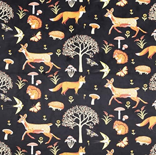 MEG Original Baby Boy Minky Burp Cloth Set of 5 Forest Friends