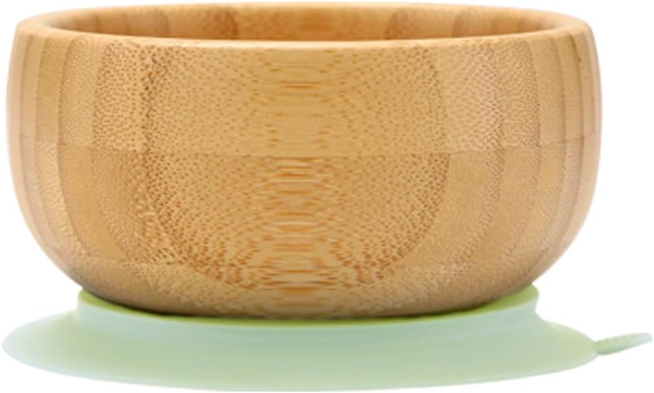Bamboo Plates for Babies and Kids Green
