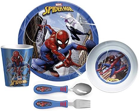 Zak 5-Piece Dinnerware Set - Marvel Spider-Man