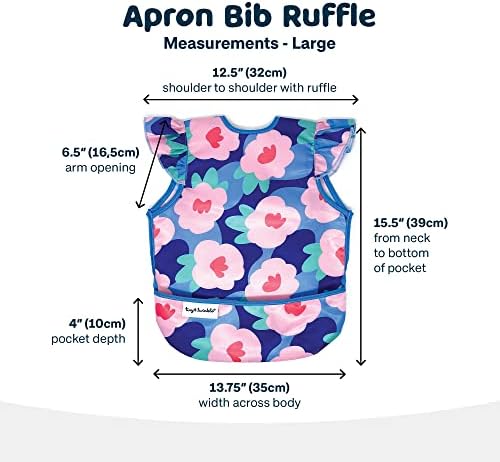 Tiny Twinkle Mess Proof Baby Bib - Waterproof BPA Free