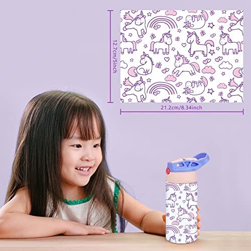 XccMe Kids Sublimation Tumbler 12oz with Handle 1
