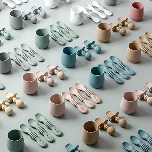 SAMiGO Silicone Baby Cups for 6-12 Months