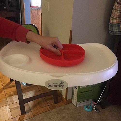 Baby Drom Silicone Suction Plates for Self-Feeding