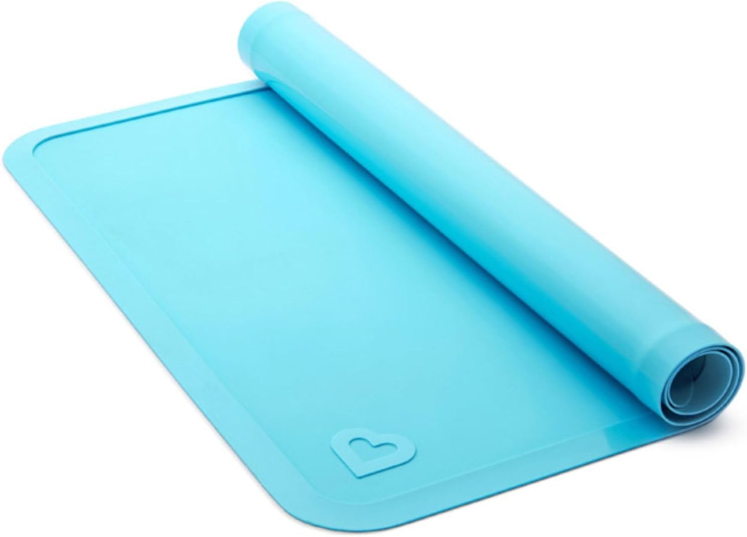 Munchkin Spotless Silicone Placemats for Kids 2 Pack BlueGreen