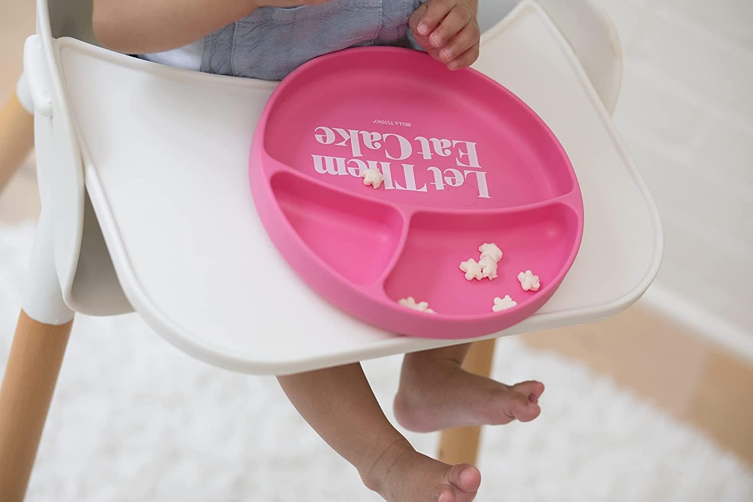 Bella Tunno Wonder Plate - Suction Baby Toddler Plate BPA Free Microwave Dishwasher Safe