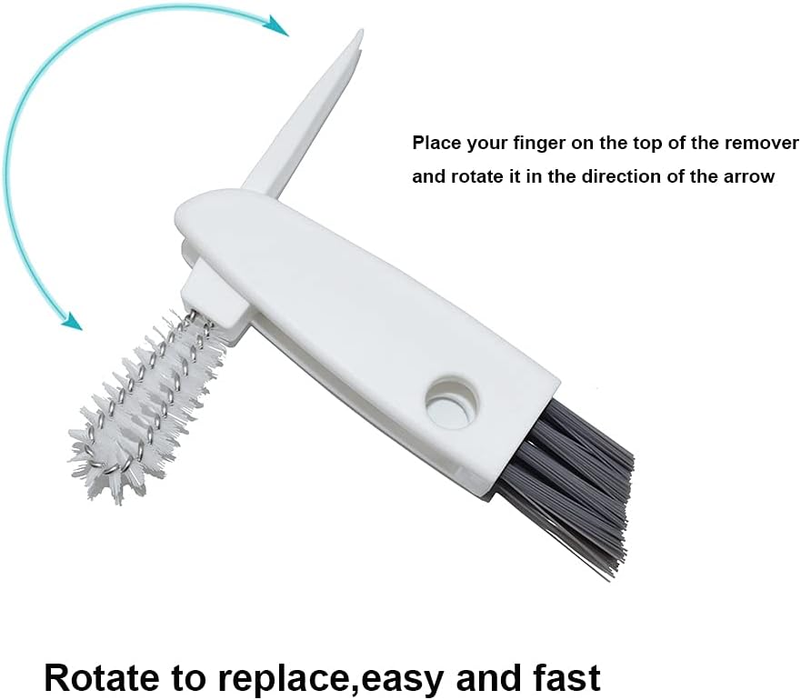 Tiny Cleaning Brush - 24 Pack Multi-Functional Crevice Brush for Bottles