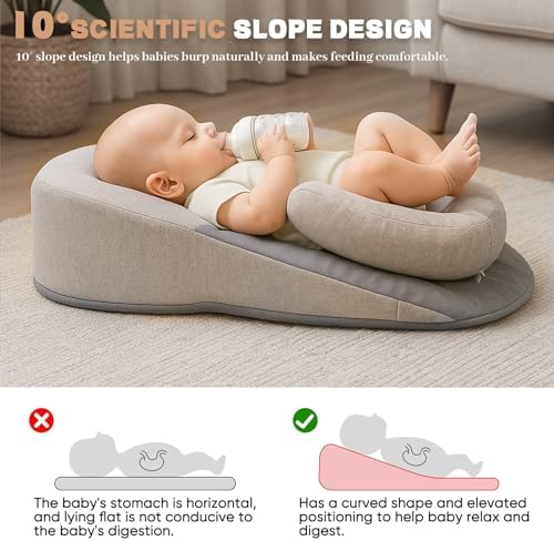 Restnest Baby Bed Acid Reflux Pillow with Strap
