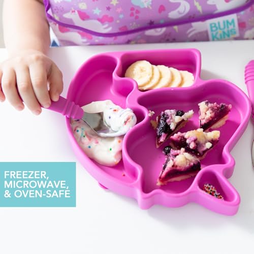 Bumkins Unicorn Suction Plate for Babies