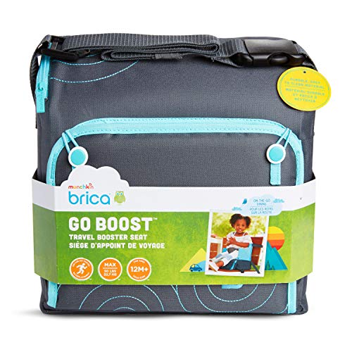 Munchkin Go Boost Toddler Booster Seat BlueGrey