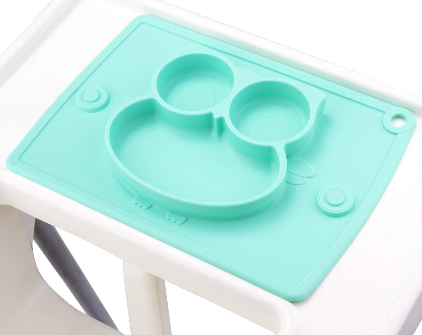 Linowos Silicone Divided Toddler Plates for Baby Meals
