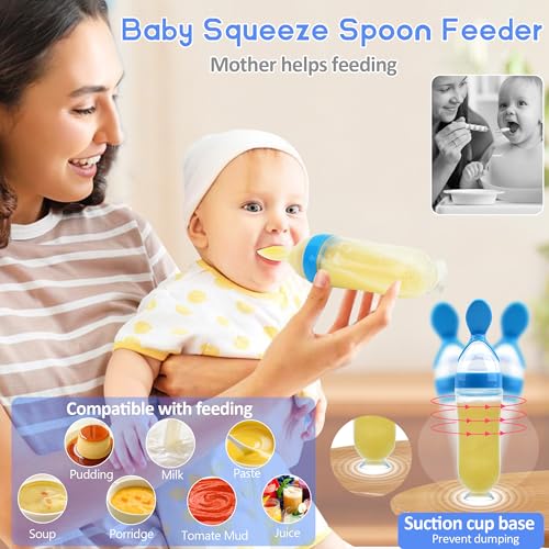 WAJIAYON 5 Pack Baby Fruit Feeder Pacifier with Spoon