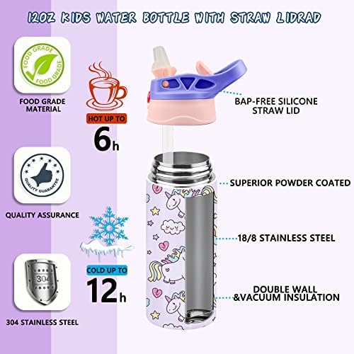 XccMe Kids Sublimation Tumbler 12oz with Handle 1