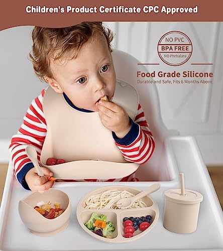ECLIP Silicone Baby Feeding Set 10 Pcs