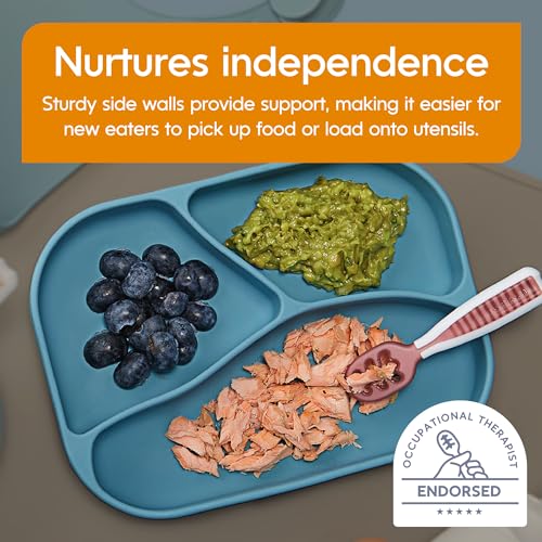 NumNum Silicone Toddler Suction Plates - 2 Pack