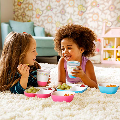 Munchkin Splash Toddler Feeding Set with Blue Sprinkles