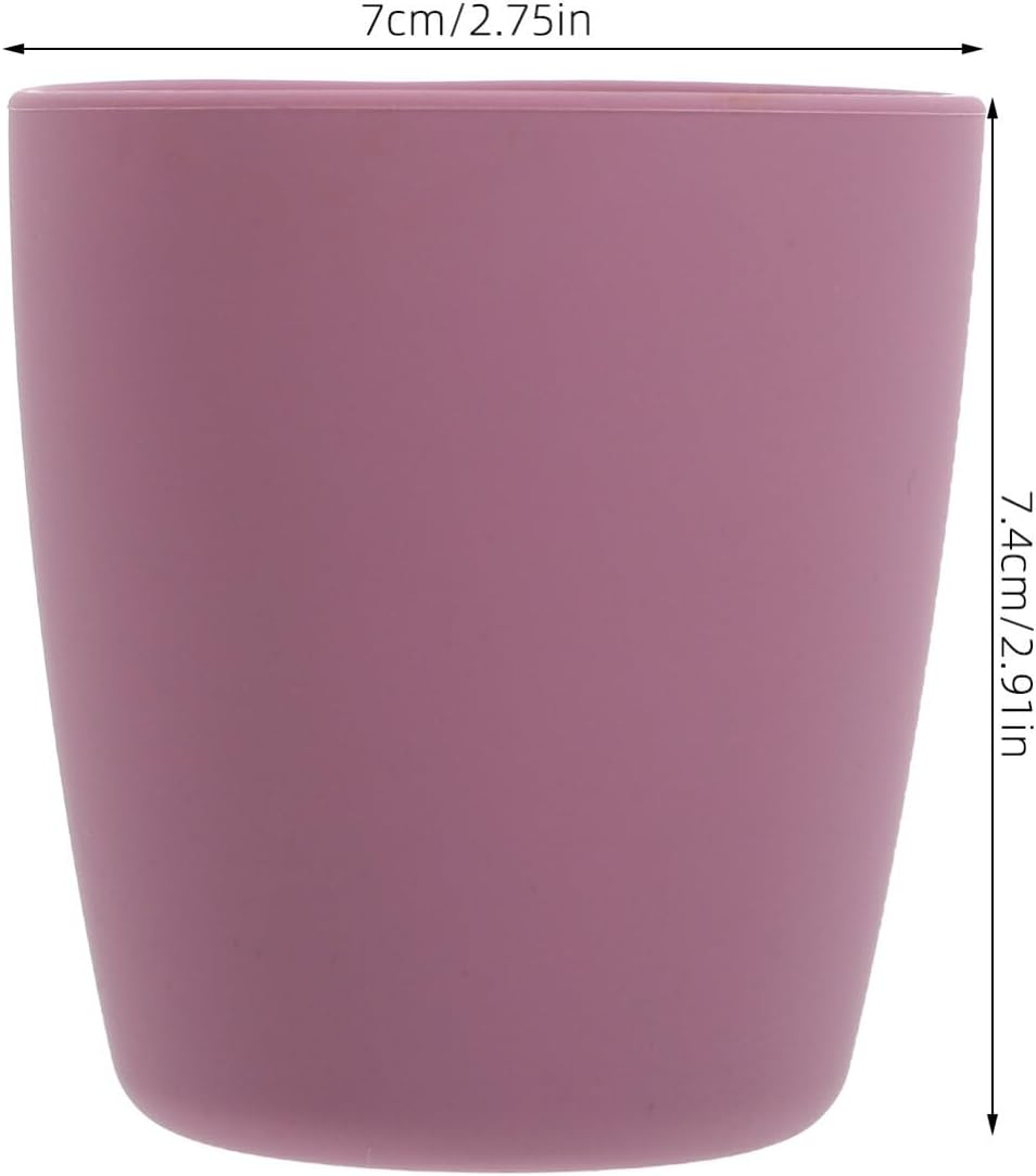 Kids Cup Baby Toothbrush Tumbler Purple