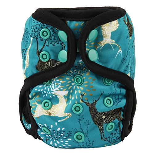 Sigzagor Newborn Baby Diaper Cover 8-10lbs Forest Deer