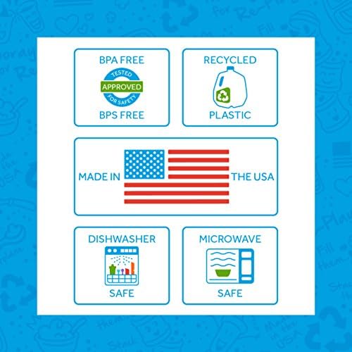 Re-Play 12 Oz Reusable Plastic Bowls Set of 4 1