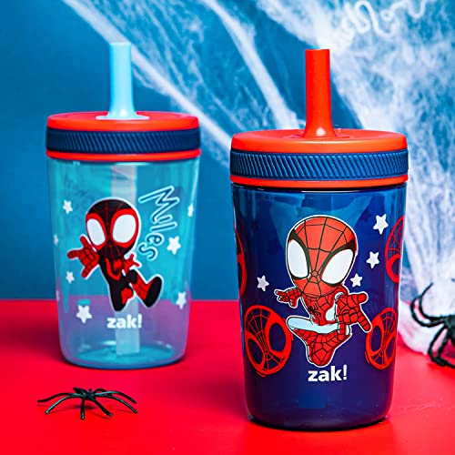 Zak Designs Marvel Spider-Man 15oz Sippy Cups 2-Pack