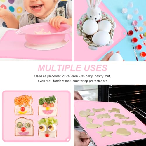 KVK Silicone Placemat 2 Pack Non-Slip Reusable