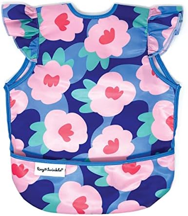 Tiny Twinkle Mess Proof Baby Bib - Waterproof BPA Free