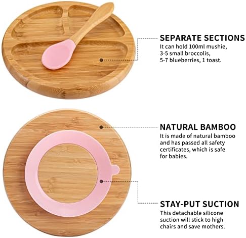 Hi Baby Moment Toddler Bamboo Feeding Set