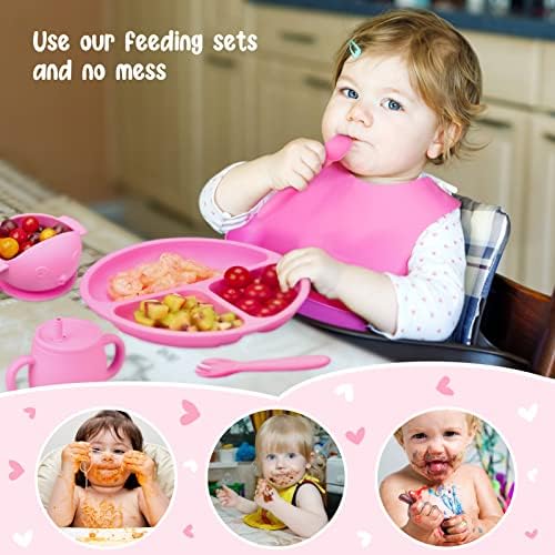 Cibeat Baby Feeding Utensils Set 7 Pcs
