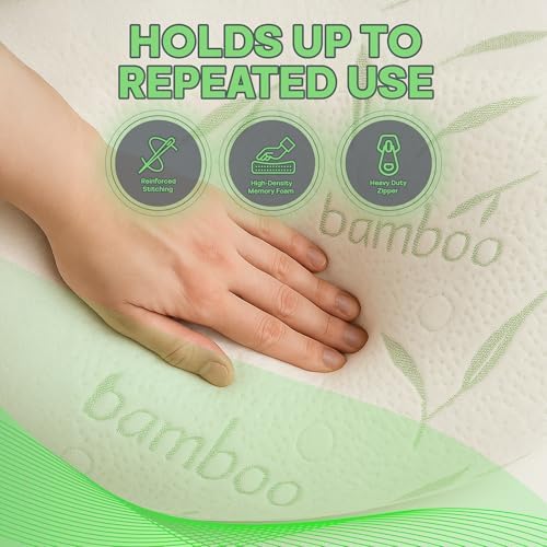 Sacred Thread Nursing Pillow - Memory Foam Bamboo Cover