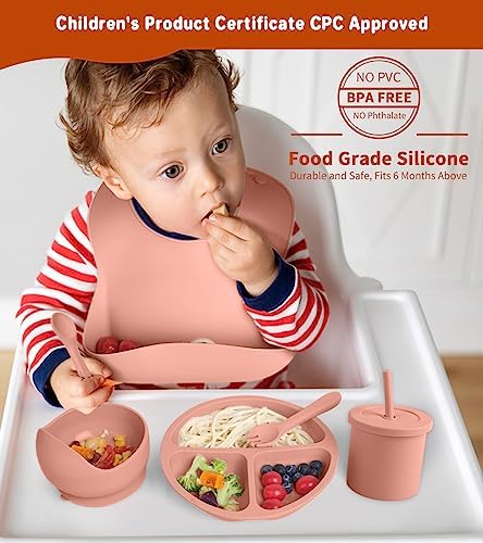 ECLIP Silicone Baby Feeding Set 10pcs