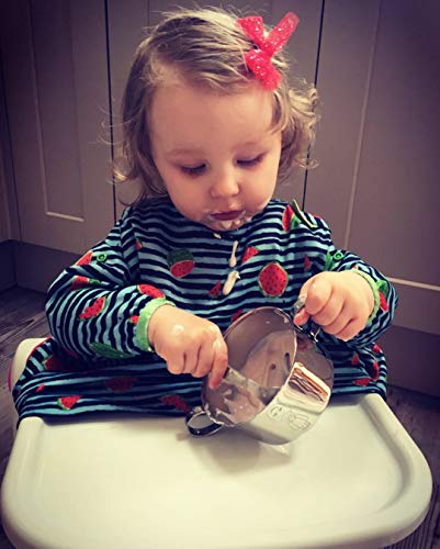Kiddobloom Stainless Steel Bowl for Babies and Toddlers