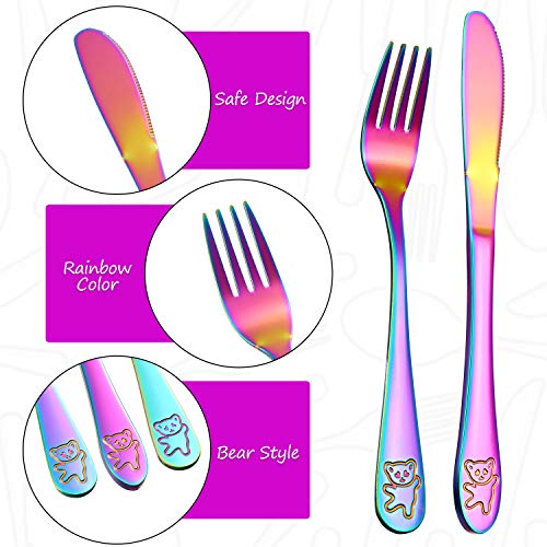 Boao Rainbow Cutlery Set 6 Pcs Silverware