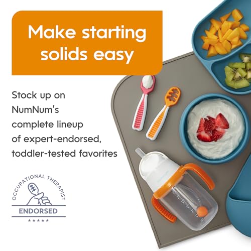 NumNum Silicone Toddler Suction Plates - 2 Pack