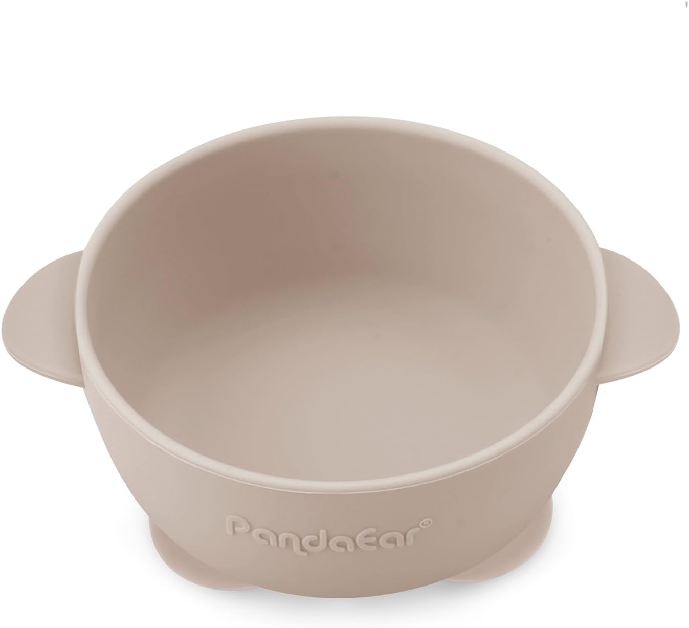 PandaEar 3 Pack Silicone Suction Baby Bowls Spoons Set